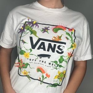 Vans white t-shirt
